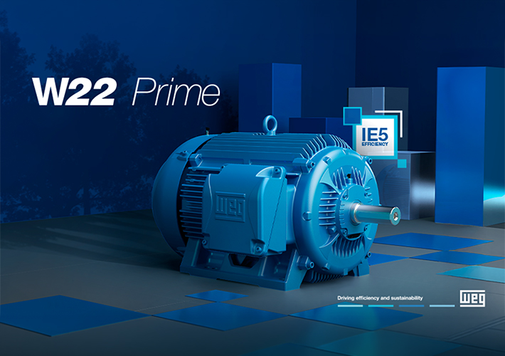 foto WEG lanza el motor de inducción W22 Prime.